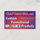 CRAFTMAKERS.net Geschäfts-KARTEN Visitenkarte (Rückseite)