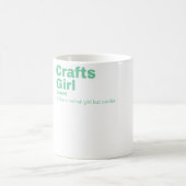 Crafts Girl - Crafts Kaffeetasse (Mittel)