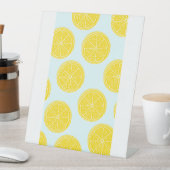 Crafts party décor lemo sockelschild (In Situ)