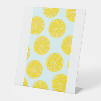 Crafts party décor lemo sockelschild