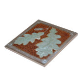  Craftsman Oak leaf Ceramic Decorative tile  Fliese (Seite)