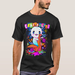 Craftsolotl Handwerk Axolotl Handwerk Nähen Garn P T-Shirt
