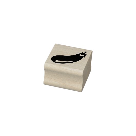 Crafty and Fun Eggplant Gummistempel (Stempel)