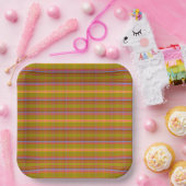 Crafty Candy Kariert CCCETOT Pappteller (Party)