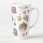 Crafty Cat Lovers Knittern Milchtasse (Rechts)