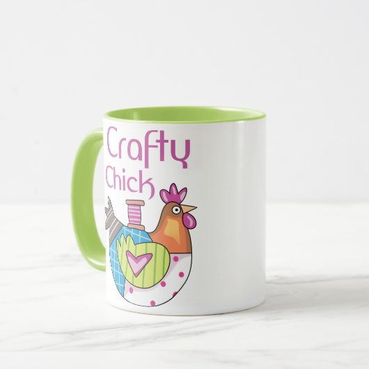Crafty Chick Tasse (Vorderseite Links)