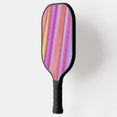 Crafty Cotton Candy Design Pickleball Schläger (Links)