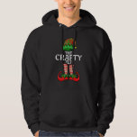 Crafty Elf Christmas Family Matching Group Hoodie<br><div class="desc">Crafty Elf Christmas Family Matching Group</div>