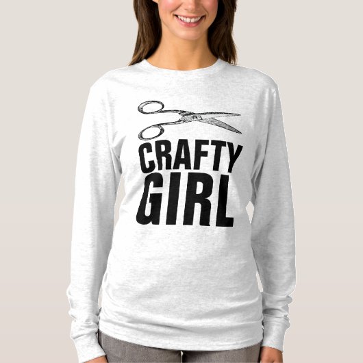 CRAFTY GIRL T - Shirt (Vorderseite)