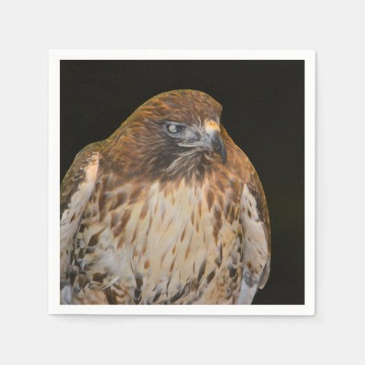 Crafty Hawk Serviette (Vorderseite)