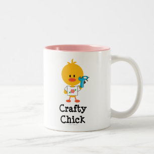 Crafty Küken-Tasse Zweifarbige Tasse