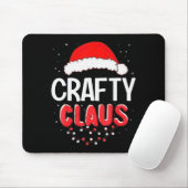 Crafty Santa Claus Christmas Matching Costume Mousepad (Mit Mouse)