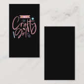 Crafty Scrapbooking Giro Book Crafting Liebe Visitenkarte (Vorne/Hinten)