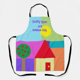 Crafty Types sind selten Tidy Schürze