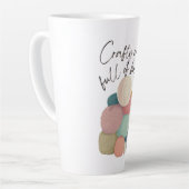 Crafty und voll von Balls | Spezielle Tasse (Linke Ecke)