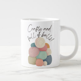 Crafty und voll von Balls | Spezielle Tasse