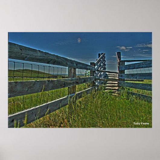 Crag Eyrie Cattle Shoot Poster (Vorne)