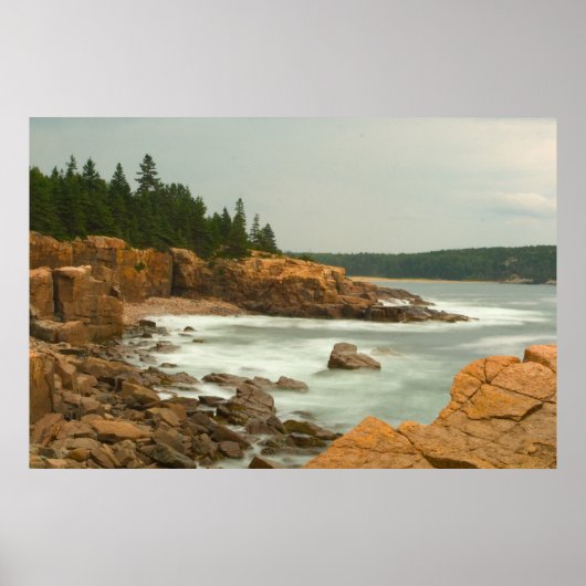 Craggy Coast, Acadia National Park, Maine Poster (Vorne)