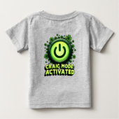 Craic Commander: [Your Name] Edition Baby T-shirt (Rückseite)