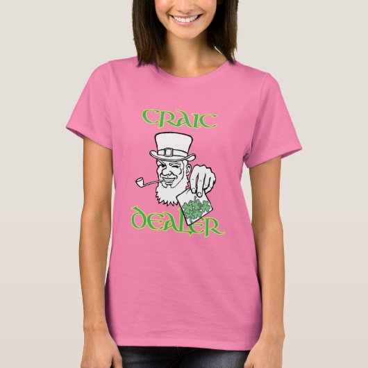Craic Dealer Ladys Dark TShirt (Vorderseite)
