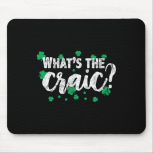 Craic Irische Ausdruck Stolz Irland St Patricks F Mousepad