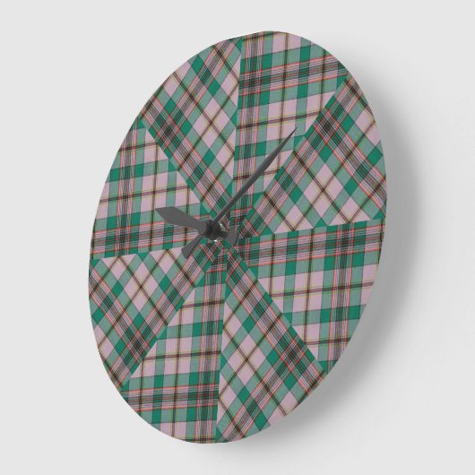 CRAIG ANCIENT TARTAN GROßE WANDUHR (Winkel)