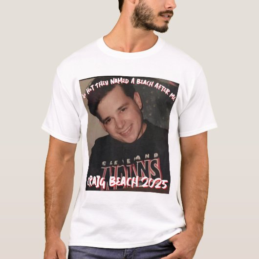 Craig Beach 2025 T-Shirt (Vorderseite)