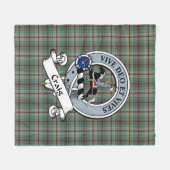 Craig Clan Abzeichen Tartan Kariert Fleecedecke (Vorderseite (Horizontal))