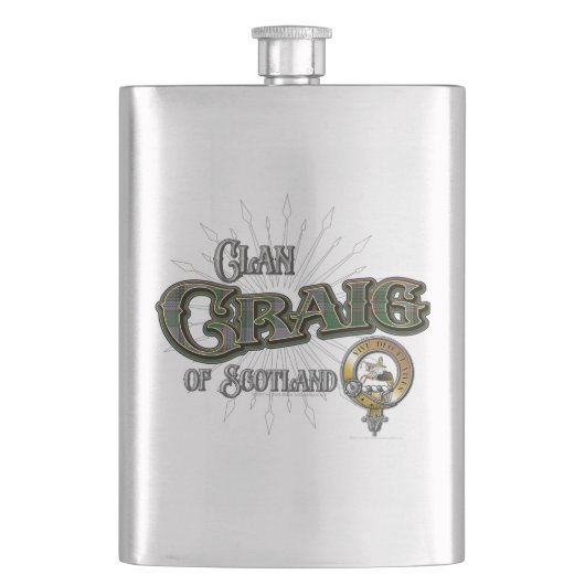 Craig Clan Flachmann (Vorderseite)