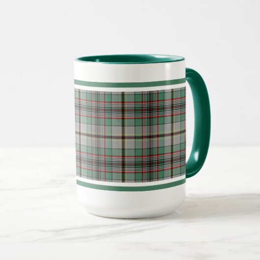 Craig Clan Scottish Tartan Tasse (VorderseiteRechts)