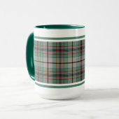 Craig Clan Scottish Tartan Tasse (Vorderseite Links)