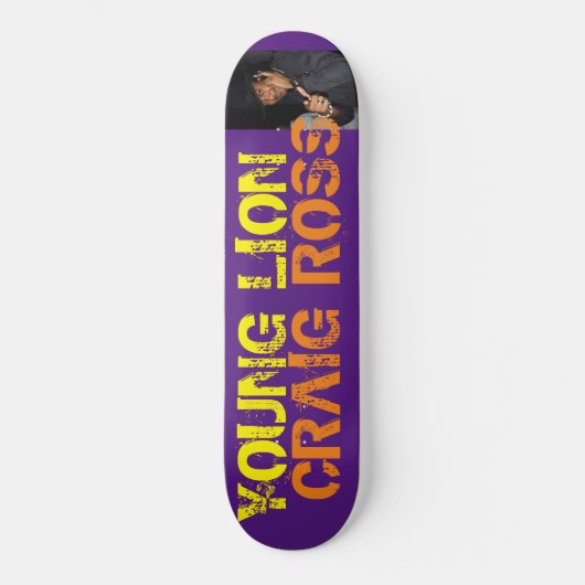 CRAIG ROSS YOUNG LION / JMT SKATEBOARD / IPIX (Vorderseite)