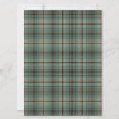 Craig Scottish Wedding Einladung (Rückseite)