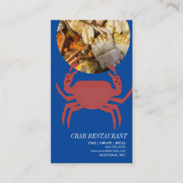 Craig Seafood Broil Restaurant Business Card Visitenkarte