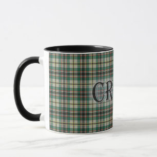 Craig Tartan mit dem Nachnamen Tasse