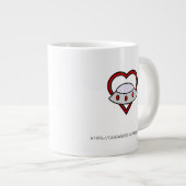 Craig und Ellie Giant Weihnachtskaffee Tasse (Vorderseite Rechts)