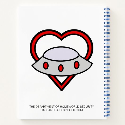 Craig und Ellie Notebook Notizblock (Rückseite)