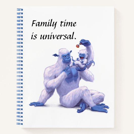 Craig und Ellie Notebook Notizblock (Vorderseite)