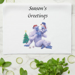 Craig und Ellie Weihnachtsküchentücher Geschirrtuch