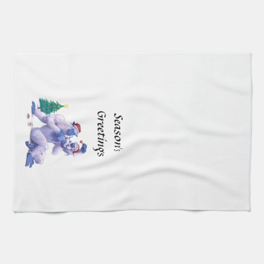 Craig und Ellie Weihnachtsküchentücher Geschirrtuch (Horizontal)