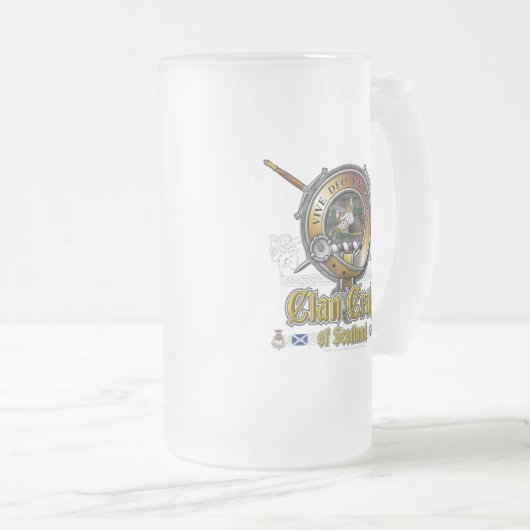Craig Wappen Abzeichen Mattglas Bierglas (VorderseiteRechts)