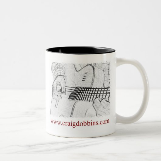 craigdobbins.com-Tasse Zweifarbige Tasse (Rechts)