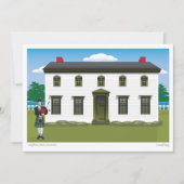 Craigflower Manor Feiertagskarte (Vorderseite)