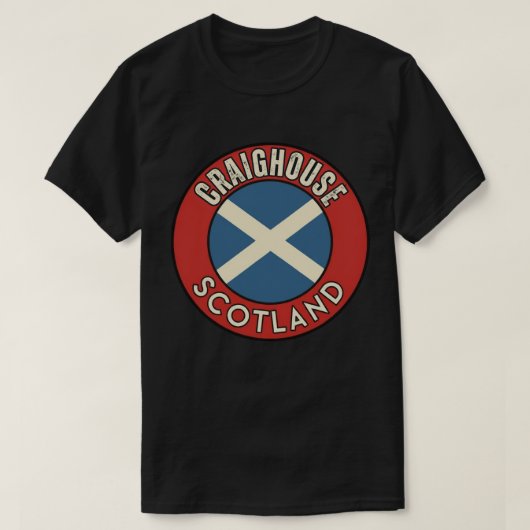Craighouse, Schottland T-Shirt (Design vorne)