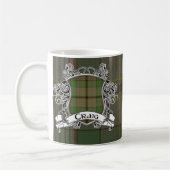 Craigtartan-Schild Kaffeetasse (Links)