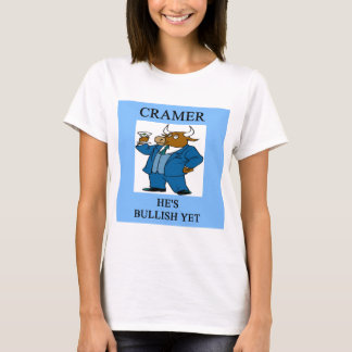 cramer Börse, die Witz investiert T-Shirt