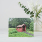 Cramers Covered Bridge Postkarte (Stehend Vorderseite)