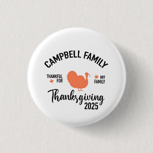 Crampbell Family 2025 Erntedank Türkei Abendessen Button