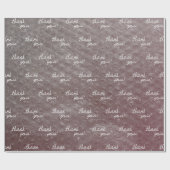 Cran. Gradient Bubble Wrap Reseller Danke Geschenkpapier (Flach)