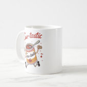 Cran-tastic - Funny Erntedank Cranberry Pun Kaffeetasse (Vorderseite Links)